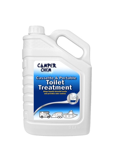 Camper Chem Karavan Tekne Tuvalet Kimyasalı - Toilet Treatment-atık Parçalayıcı Ve Koku Giderici 3 Lt