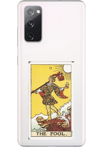 Samsung Galaxy S20 Fe Uyumlu Şeffaf Kılıf The Fool Tasarımlı