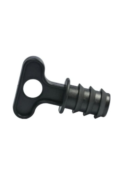 Sunstream 16 Mm Yuvarlak Boru Kurt Ağızlı Kör Tapa - 50 Adet