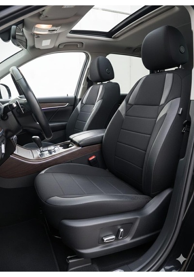 Monza Siyah Serisi Peugeot 3008 İle Uyumlu Koltuk Kılıfı Tam Set Standart
