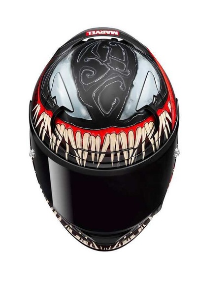 Hjc Motosiklet Kaskı - Rpha12 Kask Venom 3 Marvel Mc1sf - L Çok Renkli