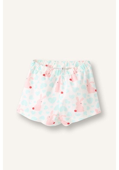 Defacto Fitilli 2li Ecru Pijama Takımı Kız Bebek H9307a526smer233 Ekru-er233