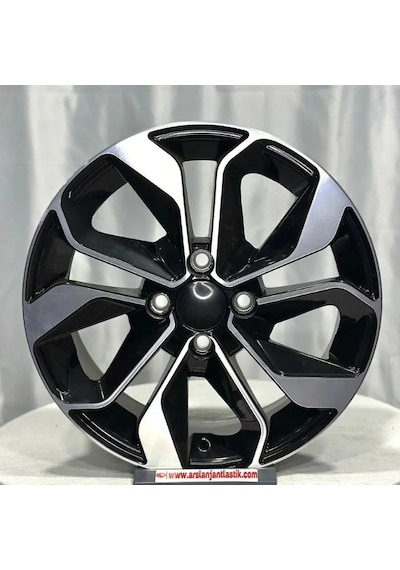 4 100 15 6.5 Et35 Ch67.1 Sonic7502 Black Diamond İcon Jant 824940
