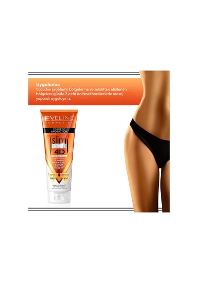 Eveline Slim Extreme 4D Yoğun İnceltici Yeniden Şekillendirici Serum 250 ML