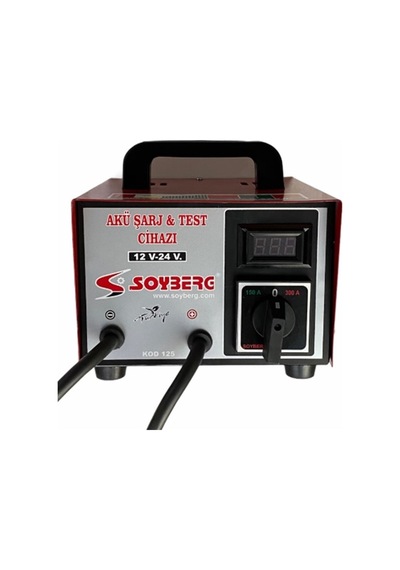 Soyberg 4V-36V Akü Test Cihazı Dijital 2 Kademeli 150 A/300 A N11.155
