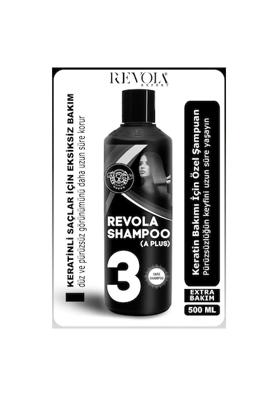 Revola Expert A Plus Brezilya Fönü İçin Tuzsuz Parabensiz Keratin Şampuanı 500 Ml Tüm Saçlar