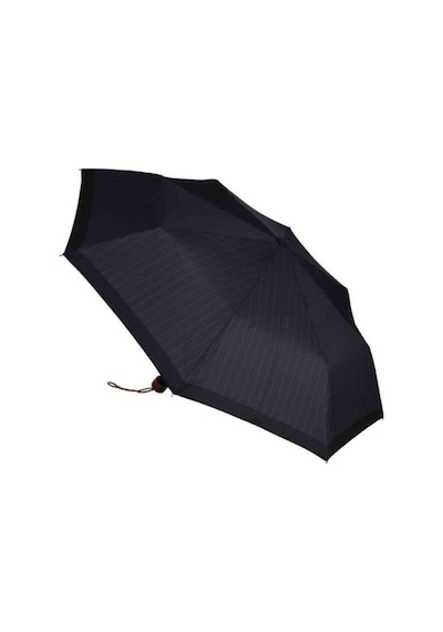 Baginn Unisex Snotline Şemsiye Süper Mini Çizgili Desen 09g Siyah