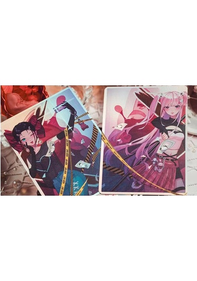 King Star Rebel Angels Rebel Premium Oyun Kağıdı Koleksiyonluk İskambil Kartları