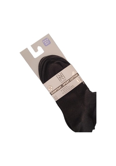 Norfolk Unisex Siyah Spor Çorabı