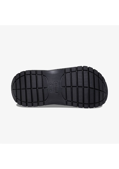 Crocs Classic Mega Crush Kadın Siyah Terlik Düz 207988 Siyah