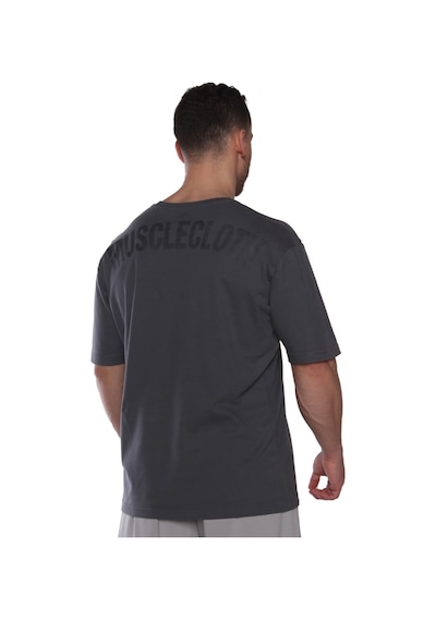 Musclecloth Washed Oversize T-Shirt Füme
