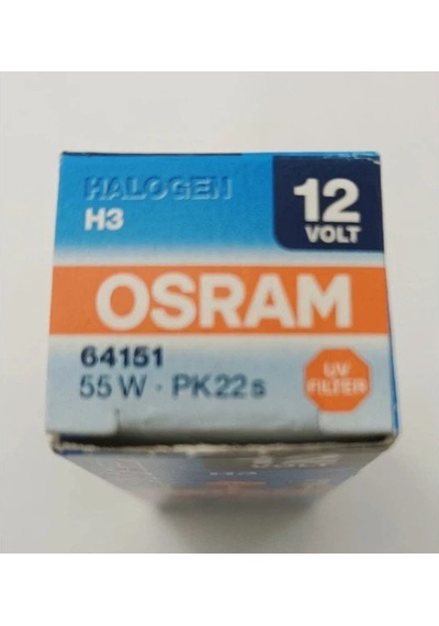 Osram 64151 Özel Ampül 12 Volt 55 Watt H3 Halojen Ampul