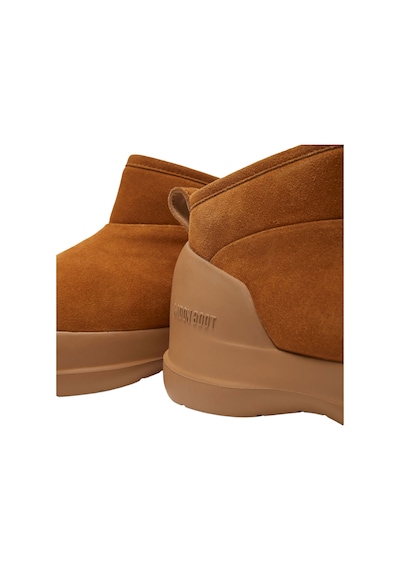 M008 Cognac Bot Kadın 80d2500070 Moon Boot Mezzallina Low Boot Suede Kırmızı