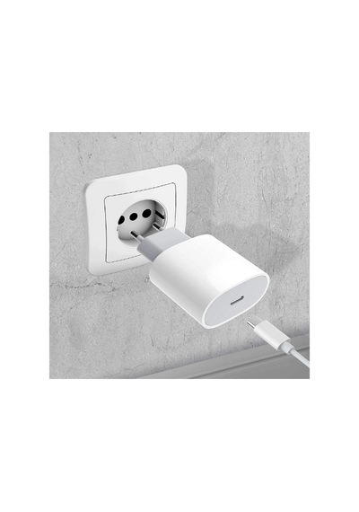 Apple Uyumlu Samsung 20 Watt Type-c Pd Hızlı Şarj Başlık Adaptör li Standart