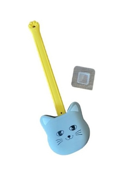 Kedi Tasarımlı Ergonomik Tuvalet Fırçası
