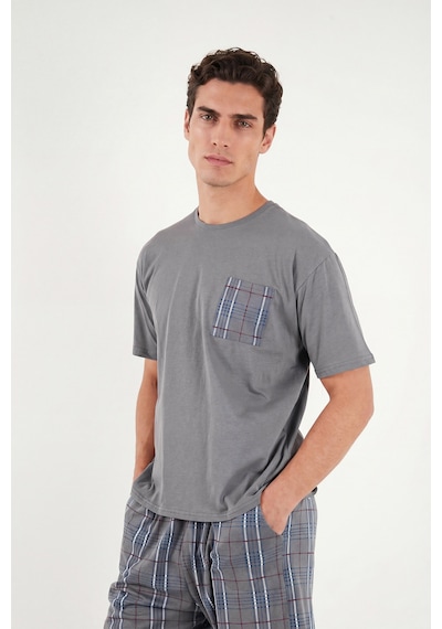 Buratti Erkek Pijama Takımı 6572021 Füme