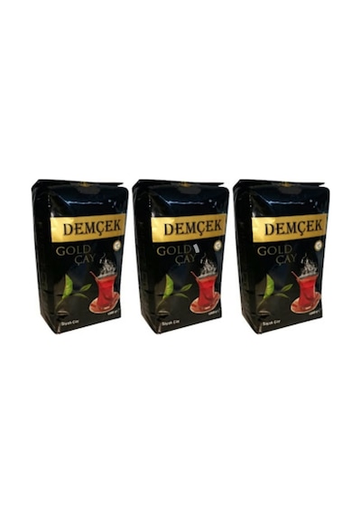Demçek Siyah Gold Çay 3 x 1 KG