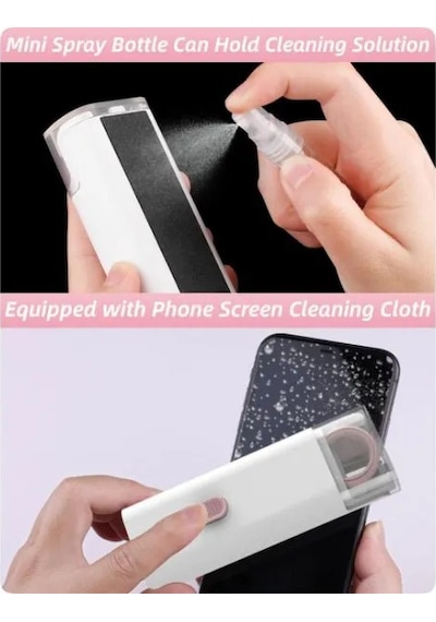 River World Telefon Standı Ve Temizleyici Kit Renkli