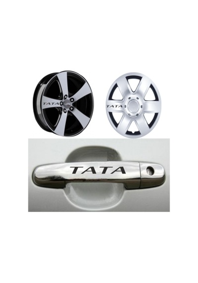 Tata Kapı Kolu Jant Sticker Yapıştırma 8 Ad