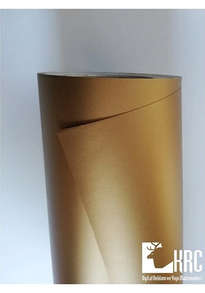 Dolap Ve Mobilya Kaplama Folyosu Gold-altın Sarı 122cmx40cm Kendi