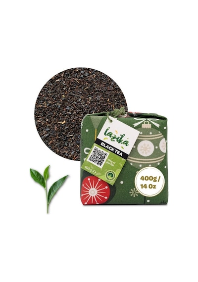 Yılbaşı Desenli Siyah Çay 400g