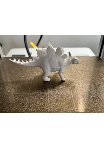 Stegosaurus Dinazor Doğal Pla Malzeme Oyuncak 13 Cm Balık
