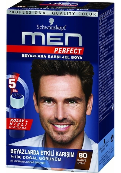 Schwarzkopf Men Perfect Erkek Saç Boyası 80