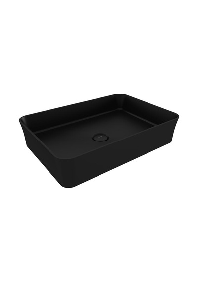 Bocchi Sottile Slim Line Tezgah Üstü Lavabo. Mat Siyah 1476-004-0125