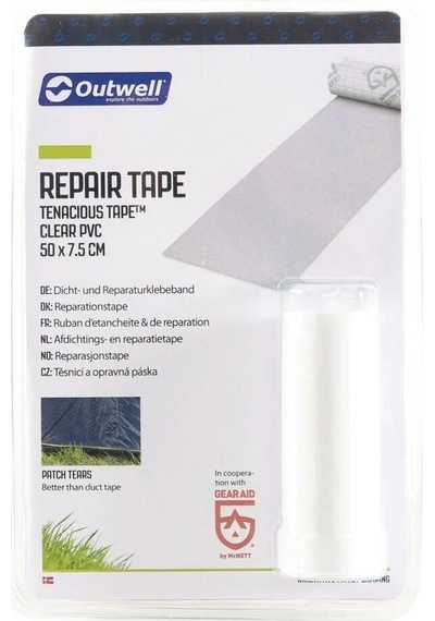 Outwell Repair Tape Clear Çadır Ve Ekipman Pratik Tamir Bandı 651142 Çok Renkli