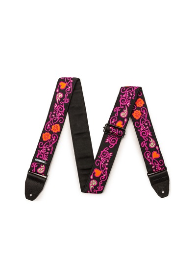 Jim Dunlop Jh22 Jimi Hendrix Blacklight Monterey Pink Gitar Askısı