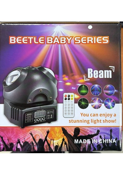 Hepu Fb-2600 Beetle Baby Rich Kumandalı Disko & Parti Işığı Diğer