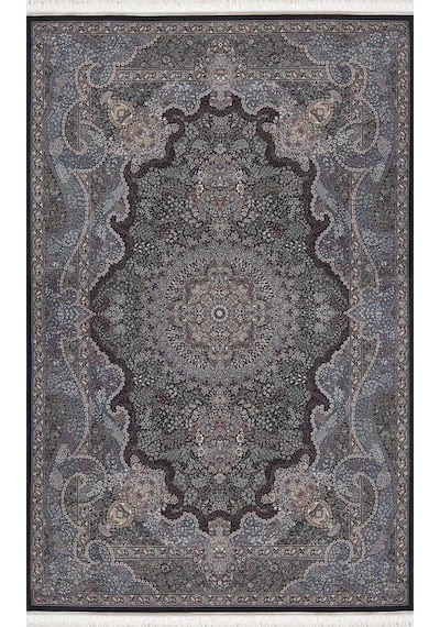 Saray Halı Alhambra Ah13a 120 Tarak Lüks Klasik Salon Halısı Özel Taban Dokulu Çok Renkli