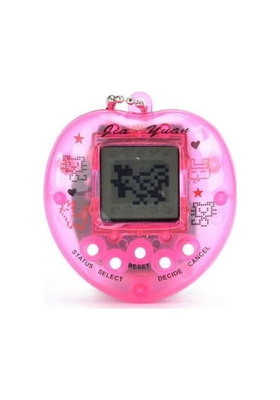 Nostaljik Kalp Sevimli Sanal Bebek Şeker Pembe.