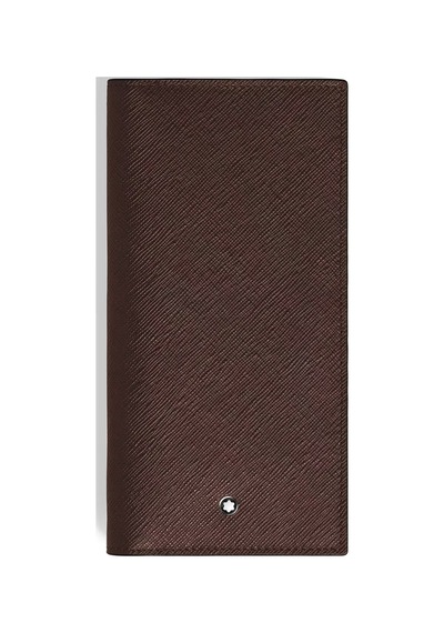 Montblanc Sartorial Deri 6 Bölmeli Cüzdan 223021 Kahverengi