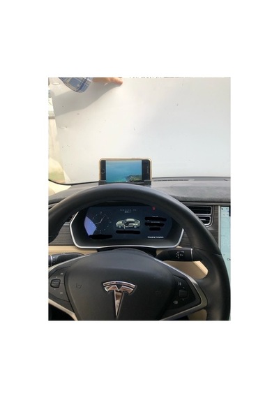Tesla Model S İçin Telefon Tutucu Diğer