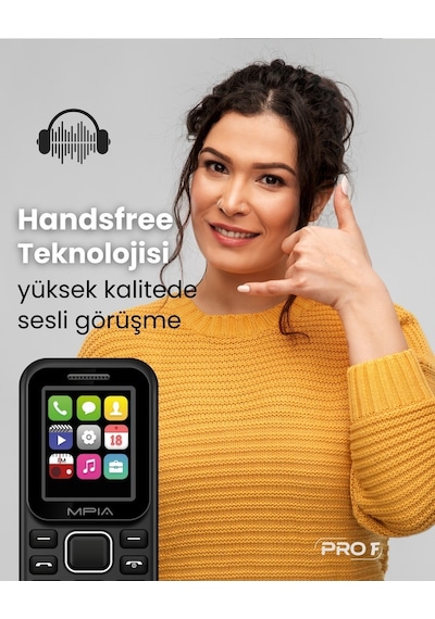 Yerli Üretim Kamerasız Tuşlu Cep Telefonu 7 Gün Şarj Asker Yaşlı Öğrenci Telefon 2 Yıl