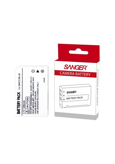 Sanger Db-L40 Sanyo Fotoğraf Makinesi Batarya