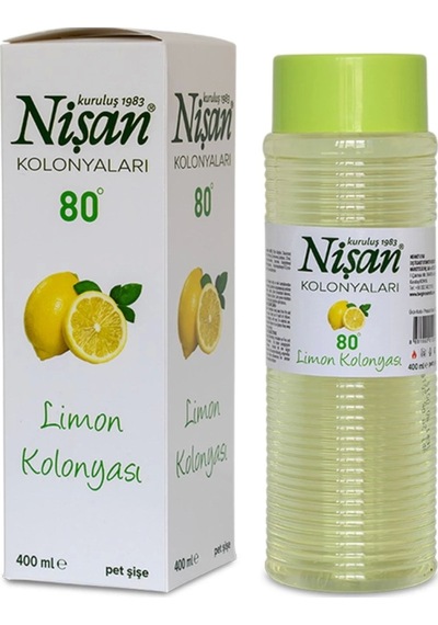 Nişan 80 Derece Limon Kolonyası 400 ML