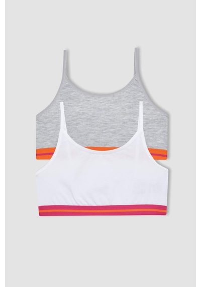 Defacto Basic Düz First 2li Bra B8826a824spwt34 Beyaz