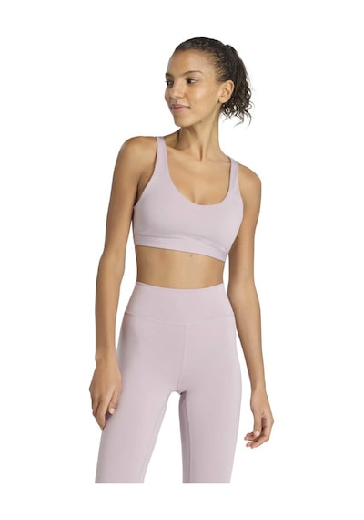 Adidas All Me Essentials Kadın Pembe Yuvarlak Yaka Sporcu Sütyeni Pembe