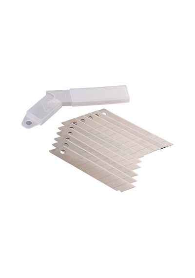 Maket Bıçağı / Falçata Ağzı / Yedeği İnce 9mm - 10 Adet Evimdeyokyok