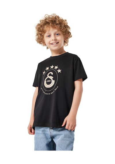 Gsstore Galatasaray 5 Yıldız Çocuk T-shirt C251352-1 SIYAH