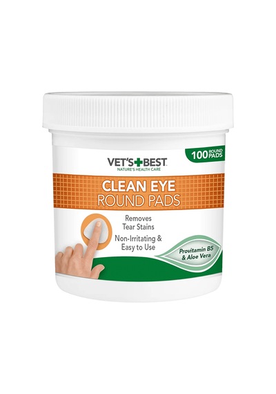 Vet's Best Clean Eye Kedi Ve Köpek Göz Temizleme Parmak Pedi 100 Adet
