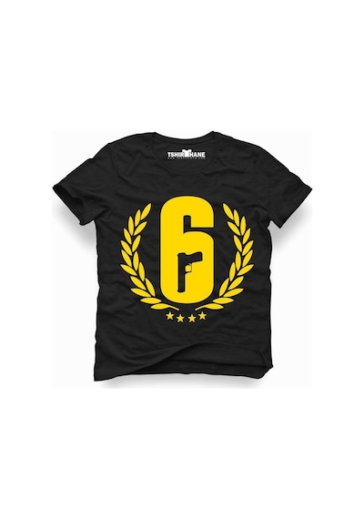 Tshirthane Rainbow Six Gun Tişört Erkek Tshirt