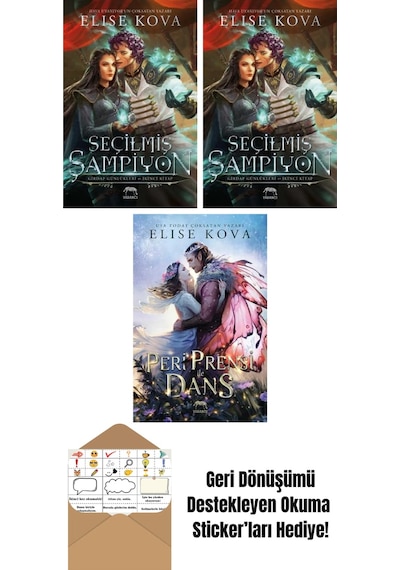 Seçilmiş Şampiyon Girdap Günlükleri İkinci Kitap + Seçilmiş Şampiyon Girdap Günlükleri İkinci Kitap Ciltli + Peri Prensi İle Dans