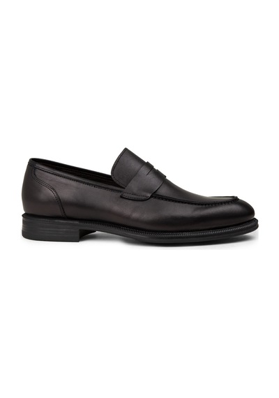 Deery Erkek Hakiki Deri Siyah Klasik Loafer Ayakkabı - 01995msyhc01 Siyah