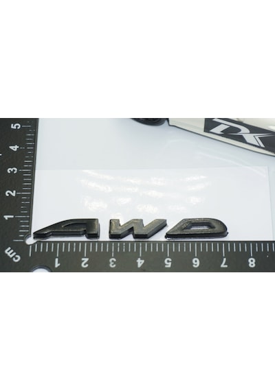 Dk Tuning Awd Bagaj Siyah Abs 3m 3d Yazı Logo Subaru İle Uyumlu