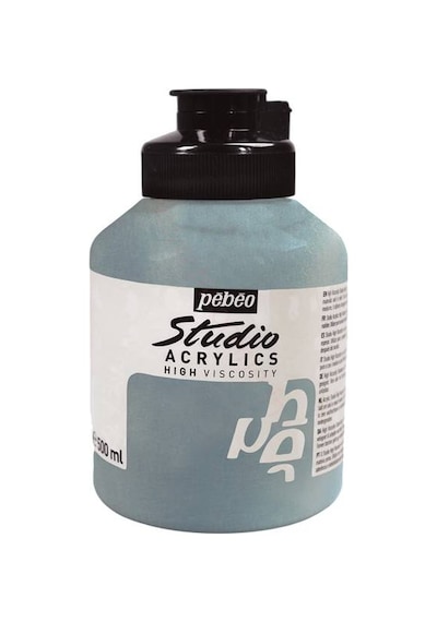 Pebeo Studio Akrilik Boya 500Ml No 351 Silver
