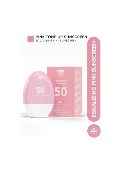İluvia Spf 50 Pembe Ton Eşitleyici Pink Tone-up Güneş Kremi 100 Ml