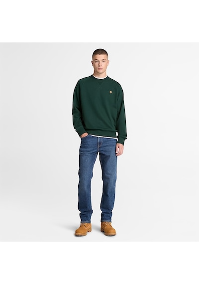 Timberland Exeter River Lb Crew Erkek Sweatshirt-33953 Yeşil